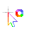 Rainbow Rainbow Background cursor