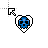 blue skeleton pride cursor
