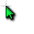 3D-Green Mouse Pointer- cursor