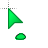 green cursor