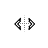 Horizontal resize cursor