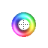 Transparent Rainbow aero cursor