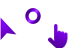 Anathema Purple Cursors preview