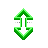 Vertical resize cursor