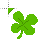 Good Luck Bear Badge cursor