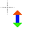 Vertical resize cursor