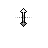 Vertical resize cursor