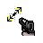 M9 Diagonal Resize RIGHT cursor