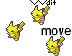 Pikachu Cursors preview