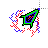 Loopingplasma Green LH cursor