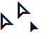 Blue Red Cursors preview