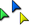 Colorfull 3 Cursors cursor preview
