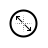 Diagonal Resize 1 cursor