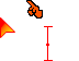 Fire orange Cursors preview