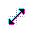 Neon Gamer Y9P Diagonal Resize 2 cursor