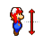 Vertical resize cursor