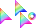 Neon Rainbow Cursors preview