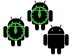 black android Cursors cursor preview