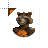 Rocket Raccoon Cursors preview
