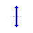 Vertical resize cursor