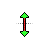 Vertical resize cursor