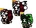 Pierrot and some Harlequin The Freak Circus TFC Cursors preview