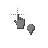 Black Location cursor