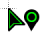 Green Inline location cursor
