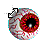 Red Eye diagonal resize left cursor