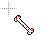 Osso com sangue cursor