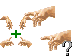 Michelangelo Hand Paint Cursors cursor preview