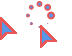 Red - Blue Color Scheme Cursors cursor preview