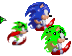 Ashura the Hedgehog Cursors preview