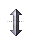 Vertical resize cursor