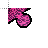 Zebra print animated 1 cursor
