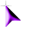 3D Purple/Morado Cursors preview
