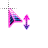 Vertical resize cursor