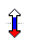 Vertical resize cursor