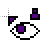 Purple Eye cursor (person) cursor