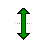 Vertical resize cursor