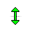 Vertical resize cursor