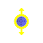 Vertical resize cursor