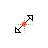 Pulse Diagonal Resize 2 cursor