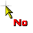 Unavailable cursor