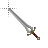 the runescape sword by KT6 cursor