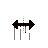 Horizontal resize cursor