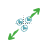 Diagonal resize 1 cursor