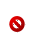 Unavailable cursor