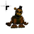 Five Nights at Freddy's Golden Freddy cursor