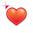 skype heart  cursor